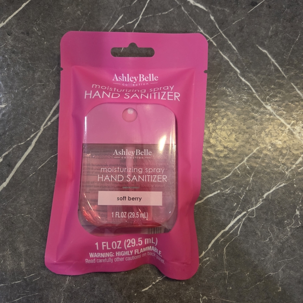 Ashley Belle Hand Sanitizer-Soft Berry